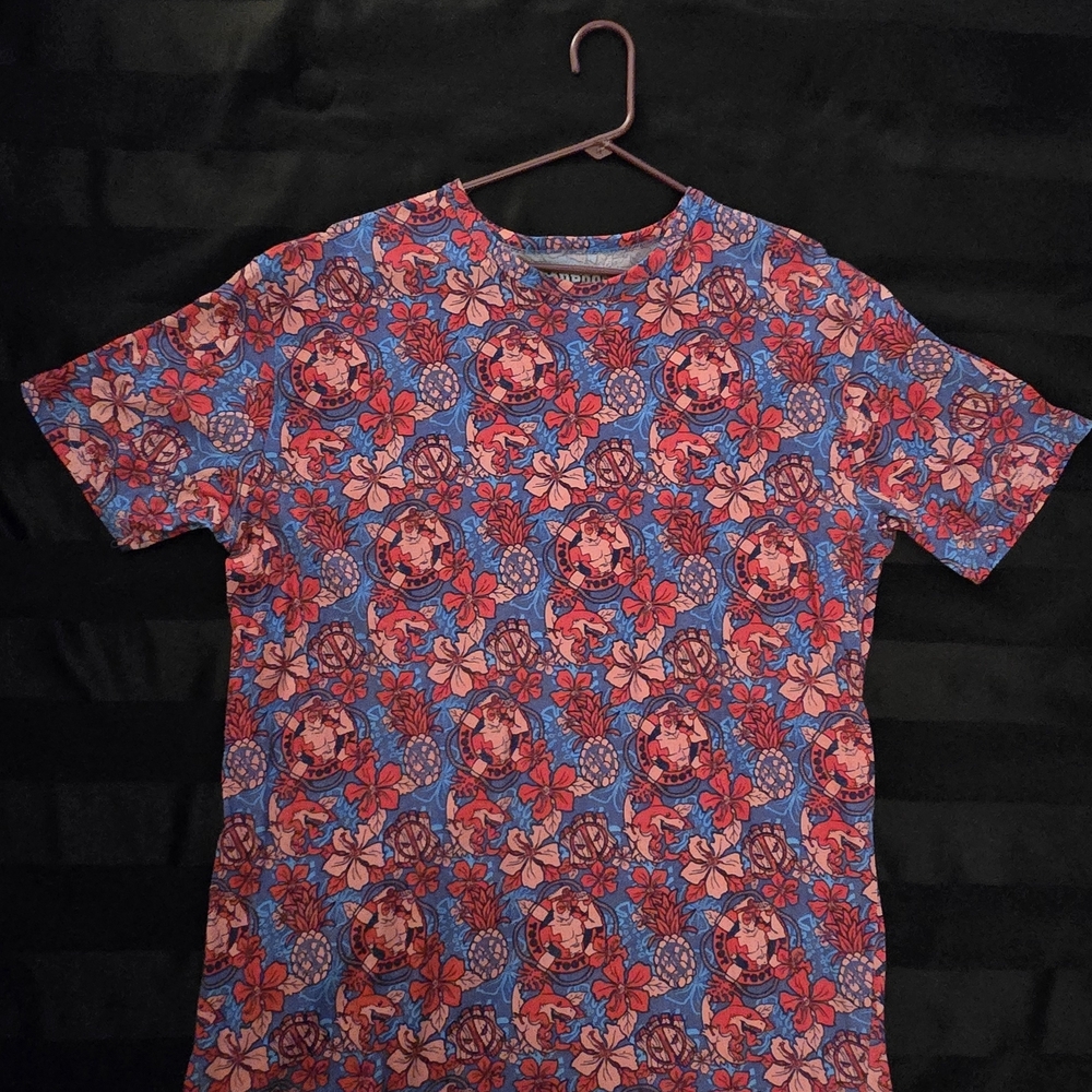 Deadpool Club Merc Luau Shirt (Lootwear Exclusive)